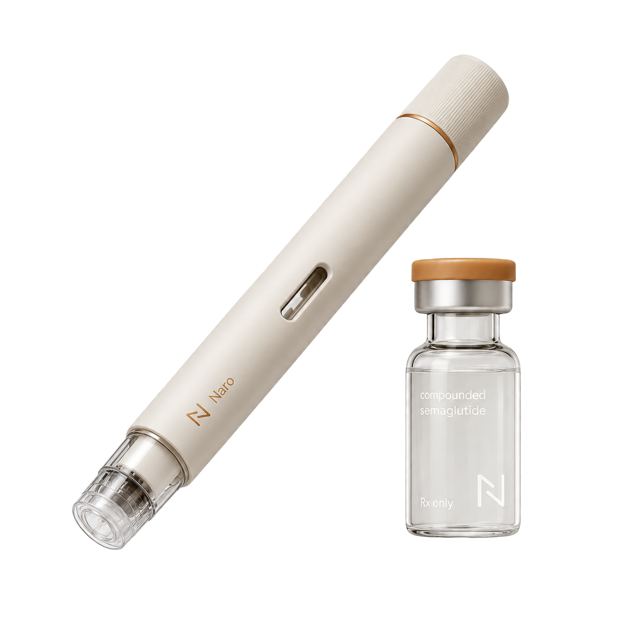 Naro weight loss treatment pen and vial